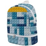 Lego, Background, Dots Zip Bottom Backpack