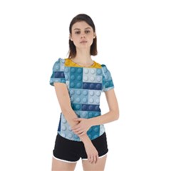 Back Cut Out Sport T-Shirt 