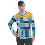 Lego, Background, Dots Men s Pique Long Sleeve T-Shirt