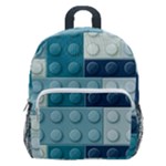 Lego, Background, Dots Kids  Age 5-10 Lightweight School Backpack with Side Pockets