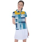 Lego, Background, Dots Women s Polo T-Shirt