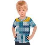 Lego, Background, Dots Kids  Sports T-Shirt