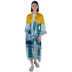 Maxi Satin Kimono 