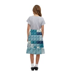 Kids  Ruffle Flared Wrap Midi Skirt 