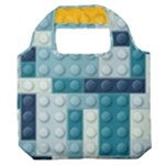 Lego, Background, Dots Premium Foldable Grocery Recycle Bag