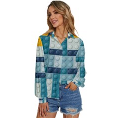 Women s Long Sleeve Button Up Shirt 