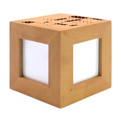 Wood Photo Frame Cube 