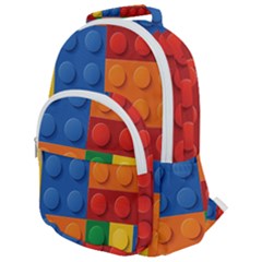 Rounded Multi Pocket Backpack 