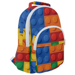 Rounded Multi Pocket Backpack 