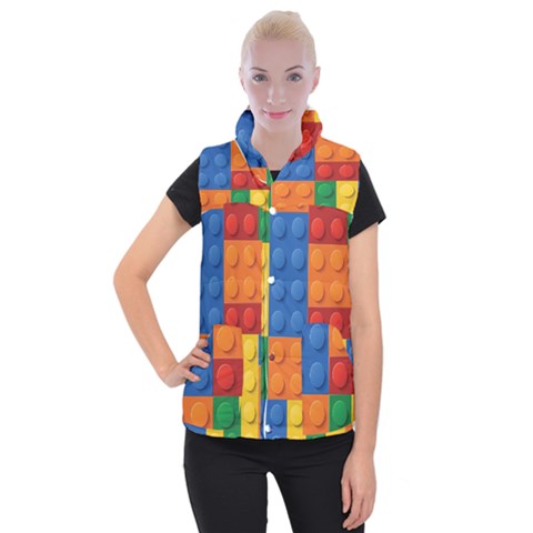 Lego, Constructor Women s Button Up Vest from ArtsNow.com