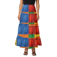 Tiered Ruffle Maxi Skirt 