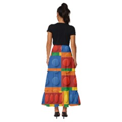 Tiered Ruffle Maxi Skirt 