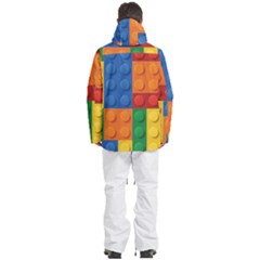 Men s Multi Pockets Zip Ski and Snowboard Waterproof Breathable Jacket 