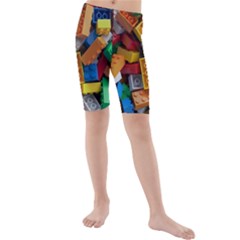 Kids  Mid Length Swim Shorts 