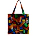 Zipper Grocery Tote Bag 