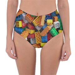 Reversible High-Waist Bikini Bottoms 