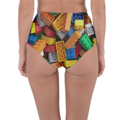 Reversible High-Waist Bikini Bottoms 