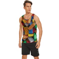 Men s Wide Collar Tank Top 