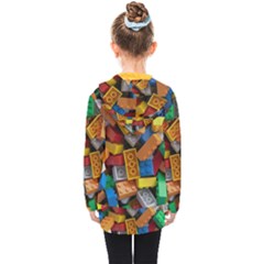 Kids  Double Breasted Button Coat 