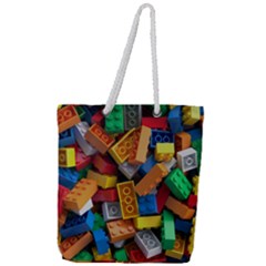 Full Print Rope Handle Tote (Large) 