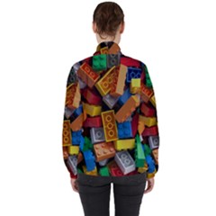 Women s High Neck Windbreaker 