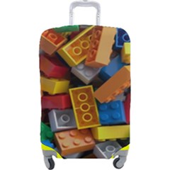 Lego, Toy Block, Colorfulness, Kids Luggage Cover (Large) from ArtsNow.com