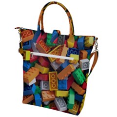 Buckle Top Tote Bag 