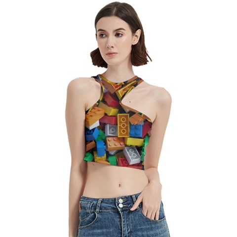 Lego, Toy Block, Colorfulness, Kids Cut Out Top from ArtsNow.com