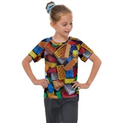 Kids  Mesh Piece T-Shirt 