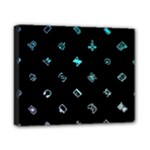 Noice, Dark, Gamer, Games, Gaming, Logo Canvas 10  x 8  (Stretched)