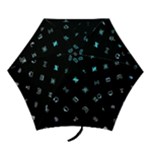 Noice, Dark, Gamer, Games, Gaming, Logo Mini Folding Umbrellas