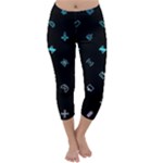 Noice, Dark, Gamer, Games, Gaming, Logo Capri Winter Leggings 