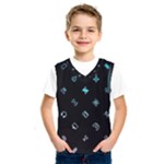 Noice, Dark, Gamer, Games, Gaming, Logo Kids  Basketball Tank Top