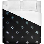 Noice, Dark, Gamer, Games, Gaming, Logo Duvet Cover (King Size)