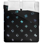 Noice, Dark, Gamer, Games, Gaming, Logo Duvet Cover Double Side (California King Size)