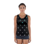 Noice, Dark, Gamer, Games, Gaming, Logo Sport Tank Top 