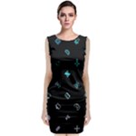 Noice, Dark, Gamer, Games, Gaming, Logo Classic Sleeveless Midi Dress