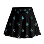 Noice, Dark, Gamer, Games, Gaming, Logo Mini Flare Skirt