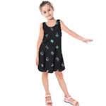 Noice, Dark, Gamer, Games, Gaming, Logo Kids  Sleeveless Dress