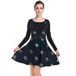 Noice, Dark, Gamer, Games, Gaming, Logo Plunge Pinafore Dress