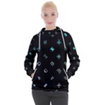 Noice, Dark, Gamer, Games, Gaming, Logo Women s Hooded Pullover