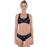 Noice, Dark, Gamer, Games, Gaming, Logo Criss Cross Bikini Set