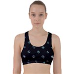 Noice, Dark, Gamer, Games, Gaming, Logo Back Weave Sports Bra