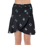 Noice, Dark, Gamer, Games, Gaming, Logo Wrap Front Skirt