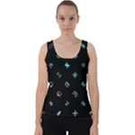 Noice, Dark, Gamer, Games, Gaming, Logo Velvet Tank Top