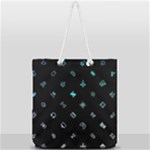 Noice, Dark, Gamer, Games, Gaming, Logo Full Print Rope Handle Tote (Large)