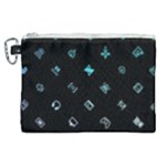 Noice, Dark, Gamer, Games, Gaming, Logo Canvas Cosmetic Bag (XL)