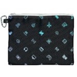 Noice, Dark, Gamer, Games, Gaming, Logo Canvas Cosmetic Bag (XXL)