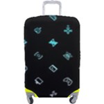 Noice, Dark, Gamer, Games, Gaming, Logo Luggage Cover (Large)