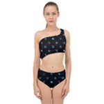 Noice, Dark, Gamer, Games, Gaming, Logo Spliced Up Two Piece Swimsuit